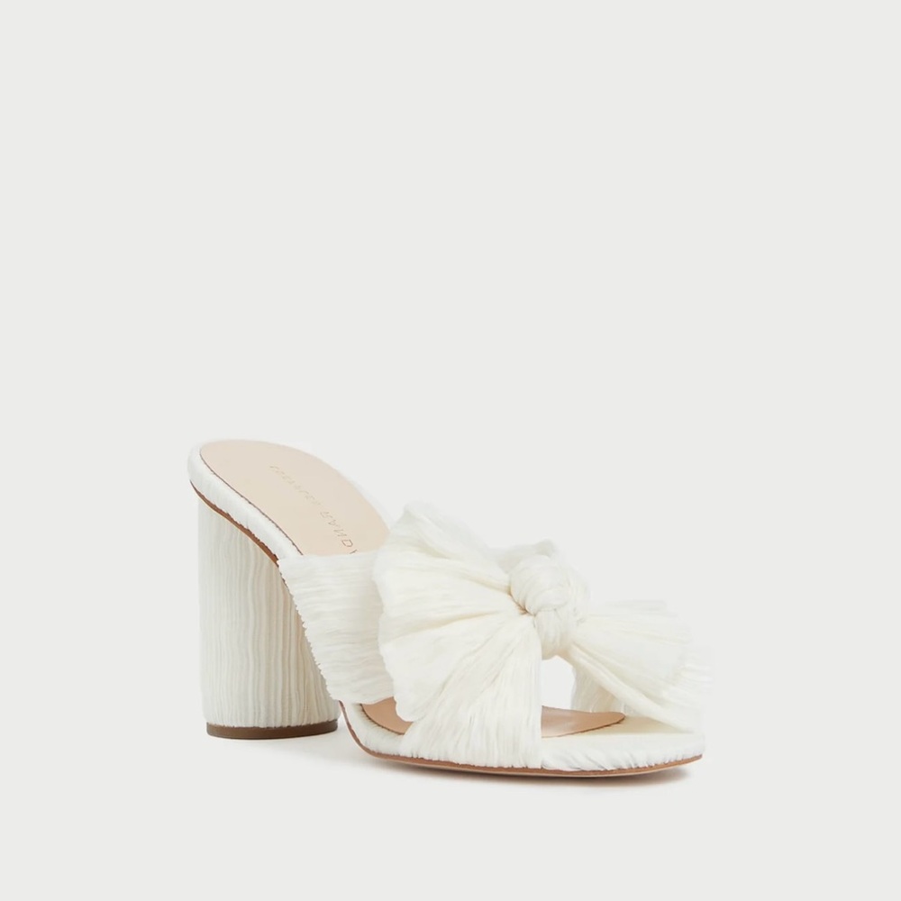 Penny Pearl Pleated Bow Heel size 11.5